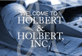Welcome to Holbert & Holbert, Inc.
